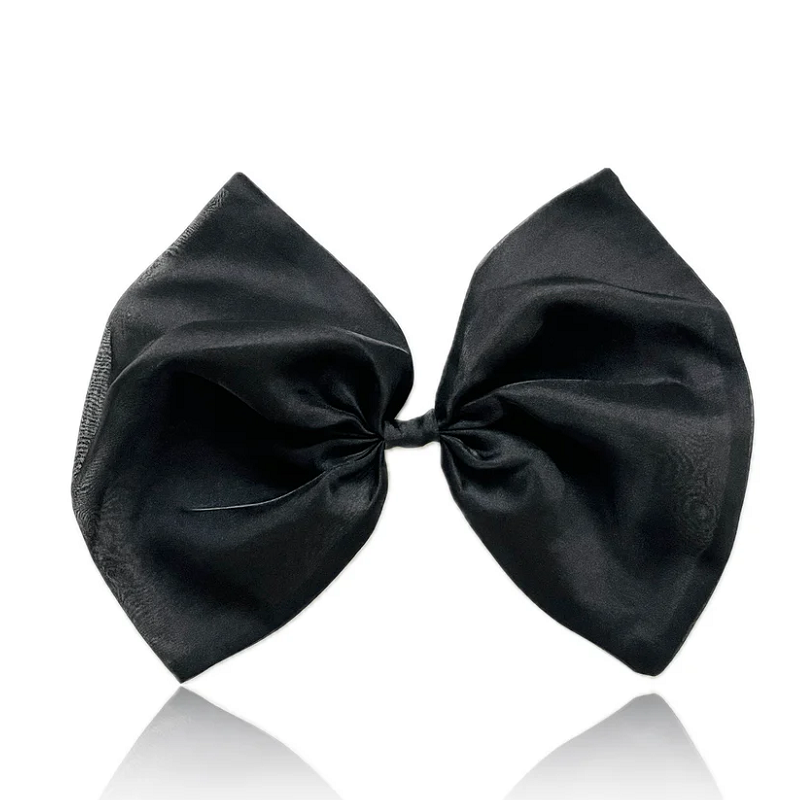 [   ڶ ] BIG ORGANZA  black