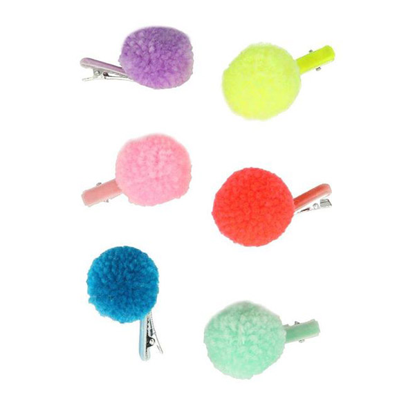 SS24 RE[޸޸]Pompom Unicorn Hair Clips(6Ʈ)_Ŭ-ME202085