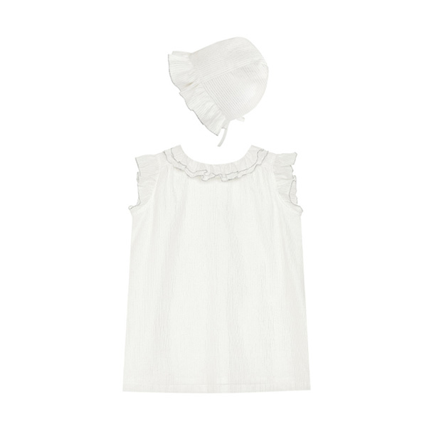 60%[ο]*MADE* silver ruffle stripe ops