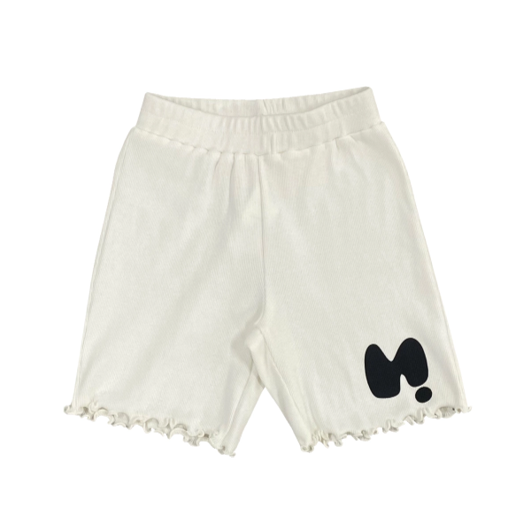 [޳ǿ]LOGO FRILL SHORTS_IVORY