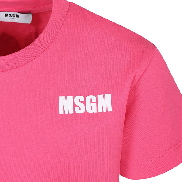 SS24[MSGM]JERSEY Ƽ ִϾ  FUCHSIA-MS24KSTST0094PNK